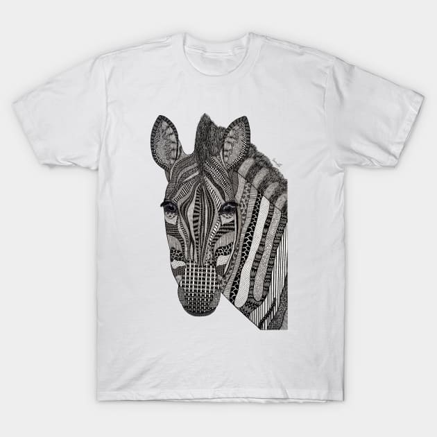 Zebra T-Shirt by SamuelJ